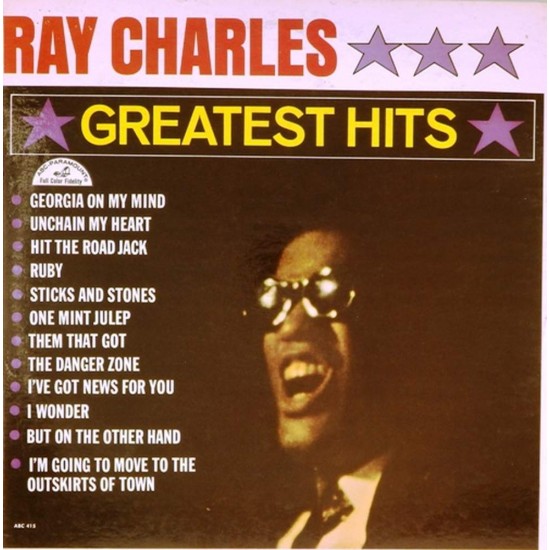 Пластинка Ray Charles Greatest Hits